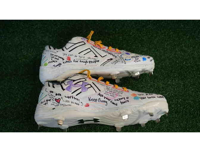 Locally Painted Cleats - Anna Ortiz