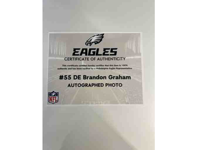 Brandon Graham Autographed Photo