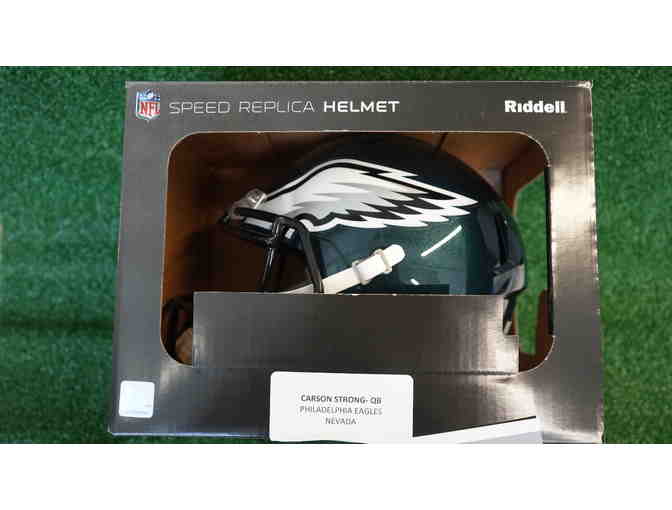 Carson Strong Autographed Helmet