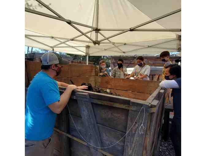 Excavation tour at La Brea Tar Pits