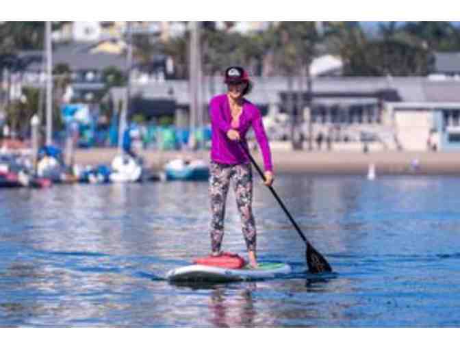 PRO SUP Shop Package - Two 1 hour Stand Up Paddleboard Rentals plus t-shirt and hat