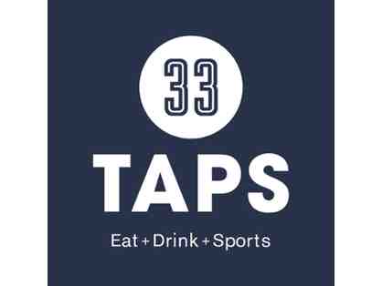 33 Taps - $50 Gift Card