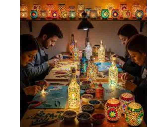 Bottle of Light Workshop at Oops! Art Happens for up to 12 ppl