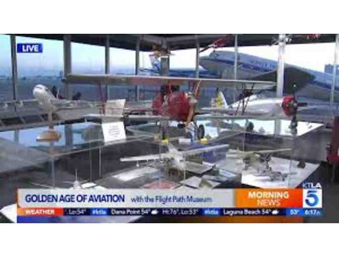 Admission to Flight Path Museum LAX for 2 Adults and 3 children