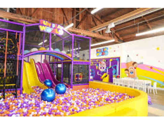 2 Open Play Tickets to Fun Play World Indoor Playground