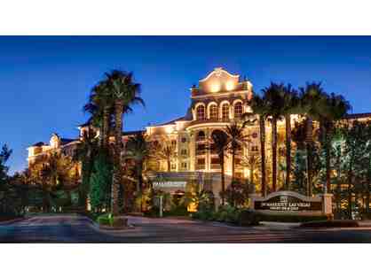 JW Marriott Las Vegas Resort and Spa- 3 nights