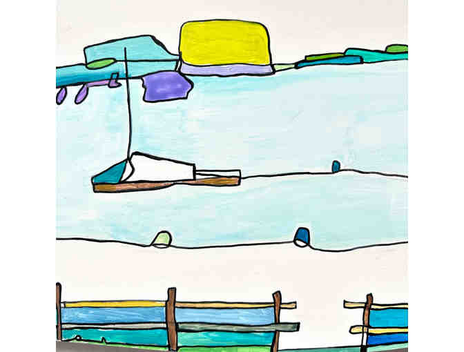 A View From Fort Sewall By Stephanie Verdun