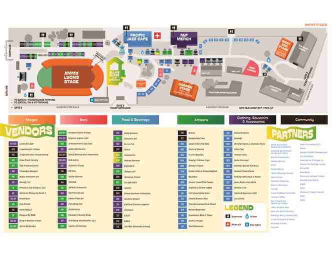 Monterey Jazz Festival Ella's Place - SUNDAY ONLY