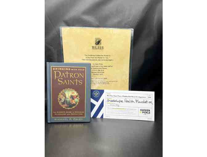 Active Fun & Culinary Delights: Chicken N' Pickle, Bliss Climbing & Catholic Arts Gift Bas - Photo 1