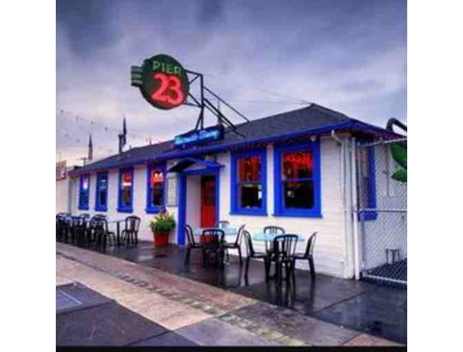 Pier 23 Cafe: Gift Certificate for $50