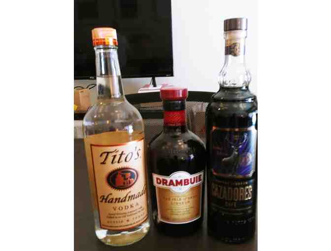 North Beach Cantina: 3 Bottles of Premium Liquor