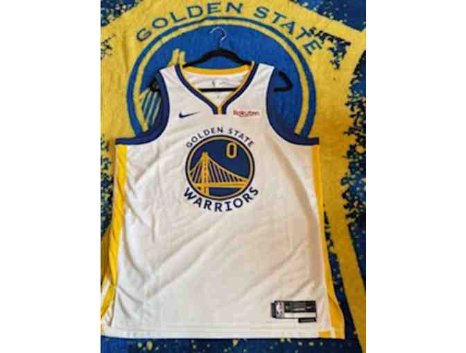 Golden State Warriors: Signed Gary Payton II Swingman Jersey