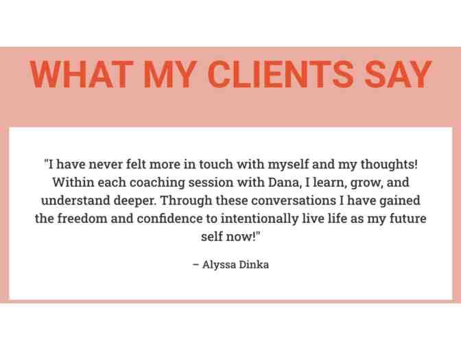 1:1 Career Coaching Session with Dana Wilson