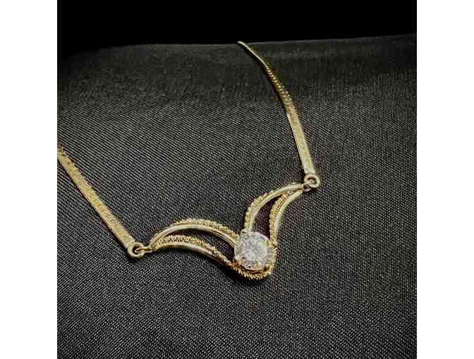 Auction - Estate Jewelry: Solitaire Necklace - Photo 1