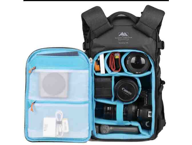 18L Blue Camera Backpack