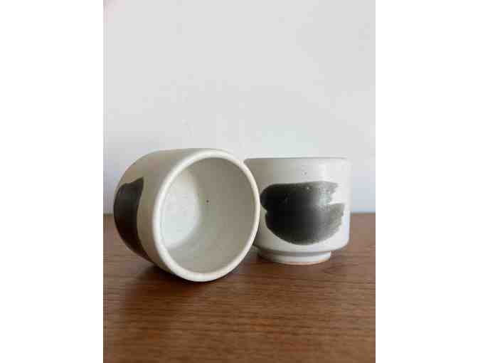 Handmade Stoneware mugs, set of two