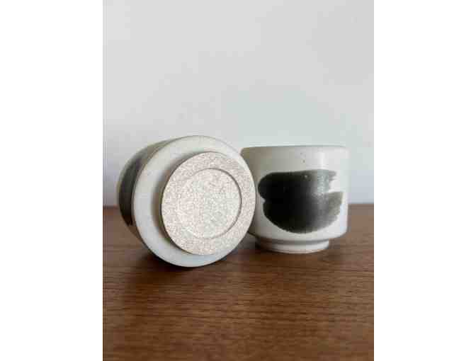 Handmade Stoneware mugs, set of two