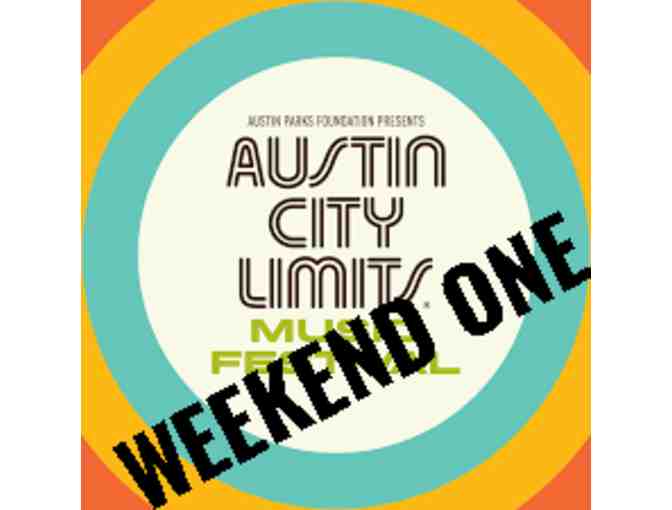 ACL Wristband 3-Day General Admission - One GA Wristband for Weekend One - Photo 1