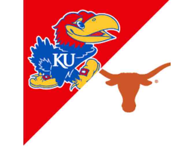 Texas Longhorns VS Kansas Football - 2 Tickets & Parking 9/30/23 (ENDS 9/28 @ 8PM Central) - Photo 1