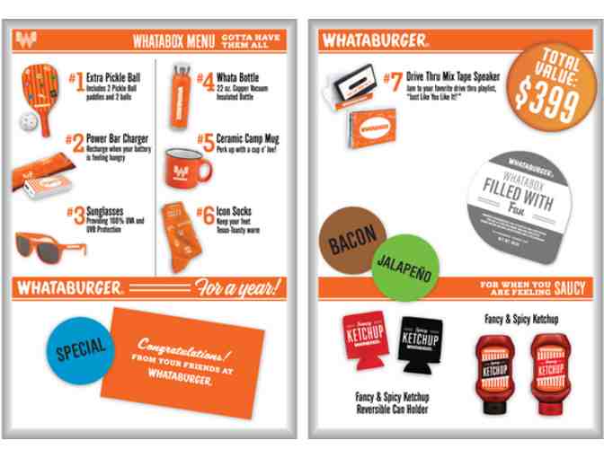 Whataburger for a Year Gift Box