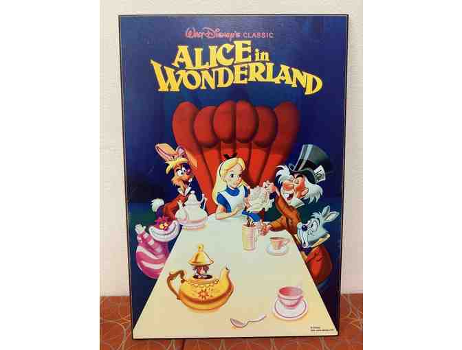 Walt Disney Classic Movie Posters Reprint Wood Mount