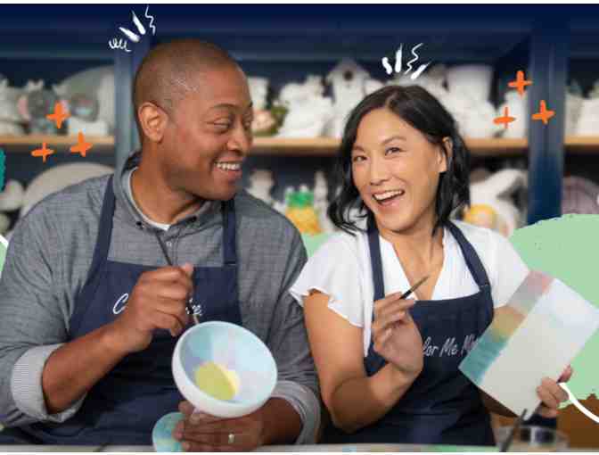 Color Me Mine UWS -Pottery Painting Session for Two