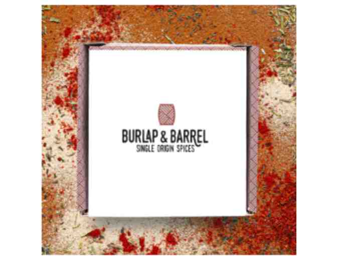 Burlap & Barrel - 6-Spice Set + Kitchen Towels