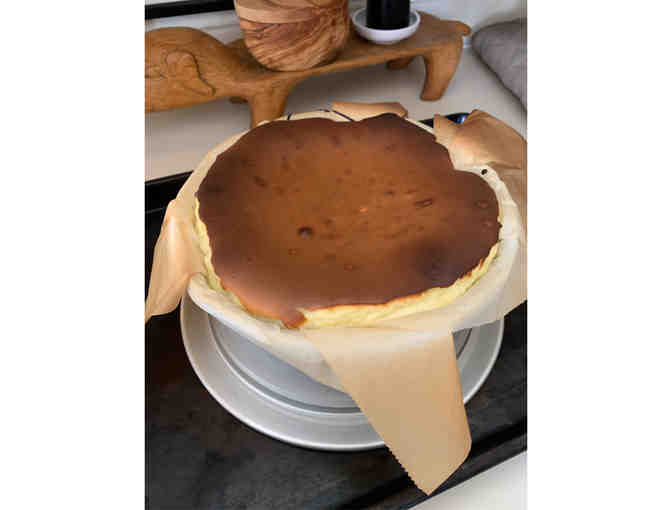 Homemade Basque Burnt 8' Cheesecake