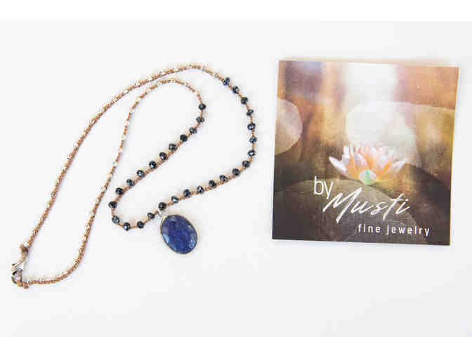 By Musti Fine Jewelry - Lapis Pendant ($180 value)