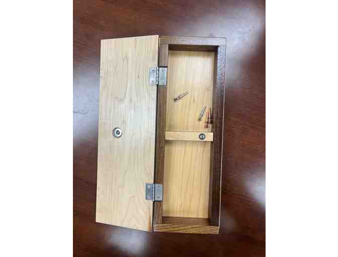 Handcrafted Oak Cribbage Board