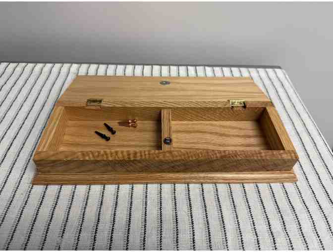 Handcrafted Oak Cribbage Board