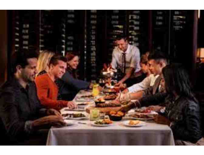 Gift card for 2 full Churrasco Dinner Experience at Fogo de Ch&atilde;o