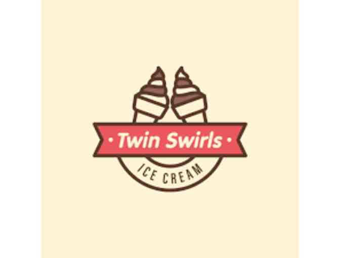$25 Twin Swirls Ice Cream Gift Card - Photo 1