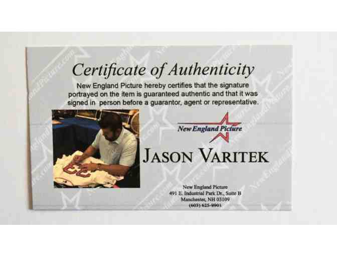 Autographed Jason Varitek photo