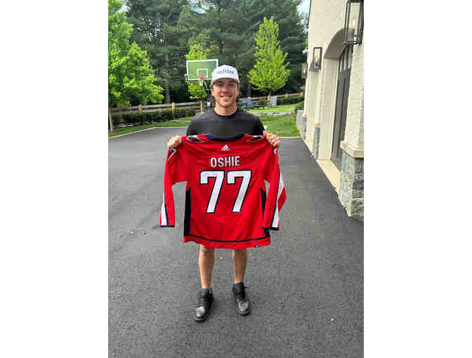 Autographed TJ Oshie Washington Capitals Jersey