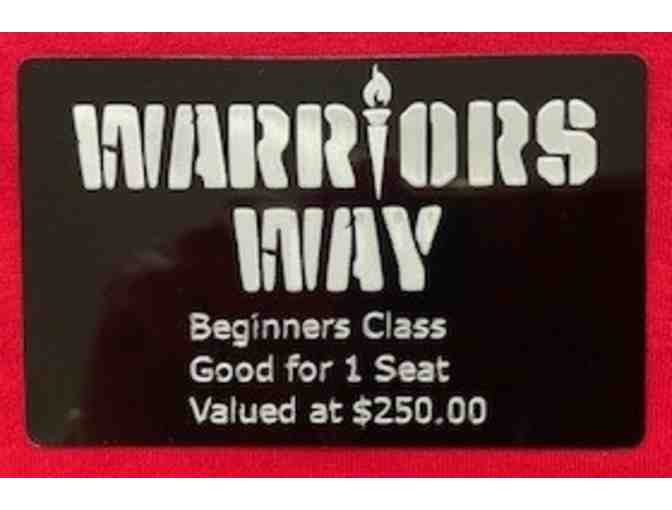 Warriors Way Beginners Knife Class for 2