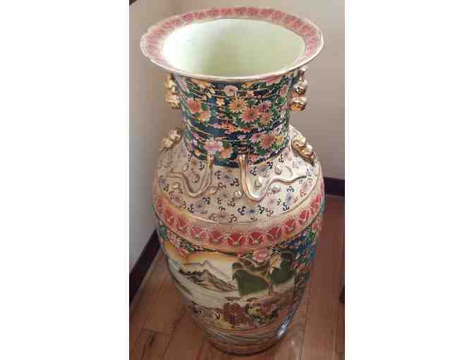 Asian Floor Vase