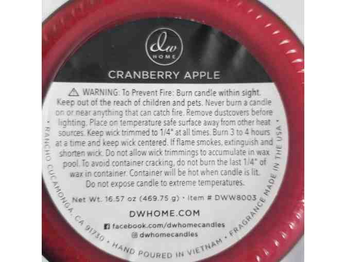 Cranberry Apple Crackling Candle