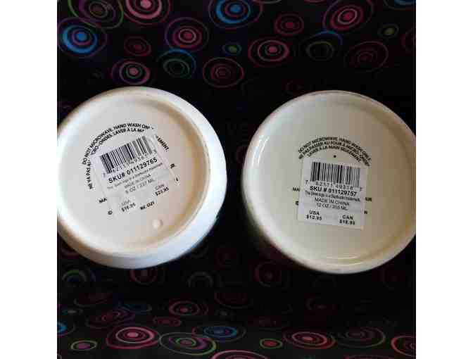 Gift Basket with Green Tea and Starbucks Mugs