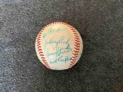 AUTOGRAPHED BASEBALL - Boston Red Sox