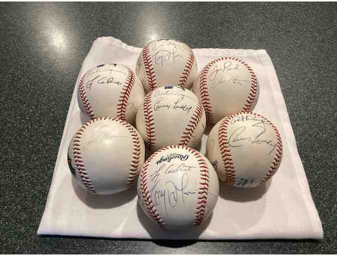 7 Autographed Baseballs NO RESERVE - Photo 1