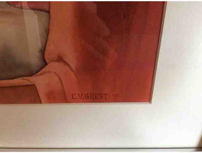 ORIGINAL Watercolor - Famed Artist Chris Van Geest