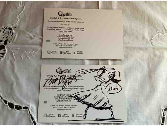 AUTOGRAPHED Comic Art - Photo 2