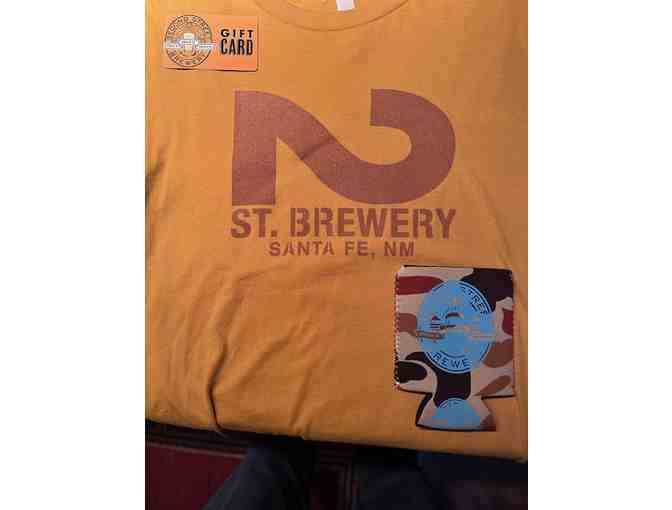 $25 - Gift Certificate for the Second Street Brewery in Santa Fe, NM + Logo T-Shirt