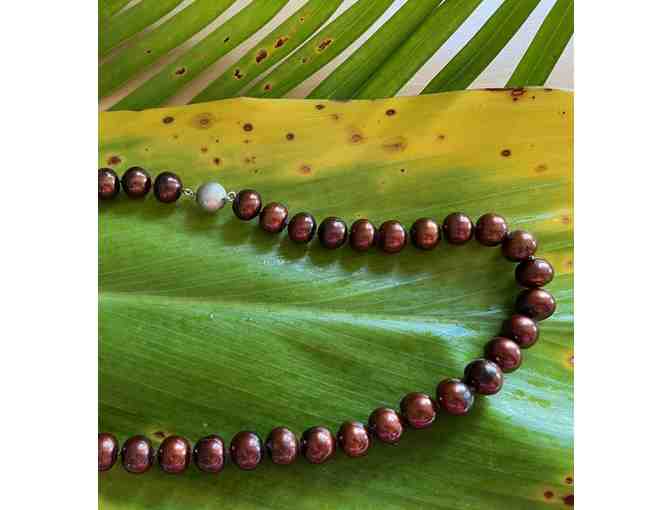 Hawaiian Trading Post Chocolate Freshwater Pearls Necklace