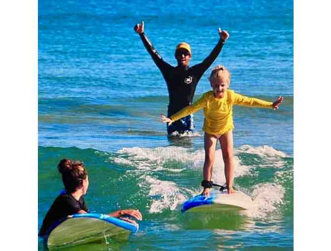 Paddle Boarding for 4 Hanalei Surf School