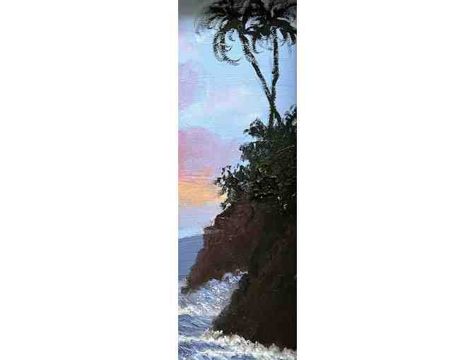 'Dawn's Grace Kauai', Original Oil Painting by Sandra Ambrose, Kauai