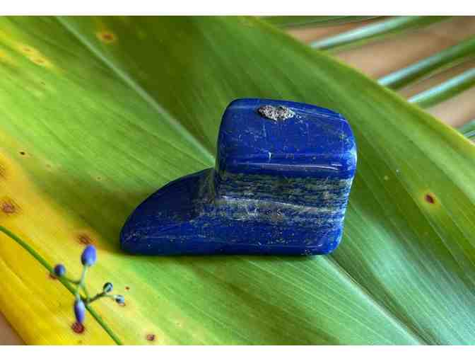 348 ct Lapis Stone, Remember Kauai