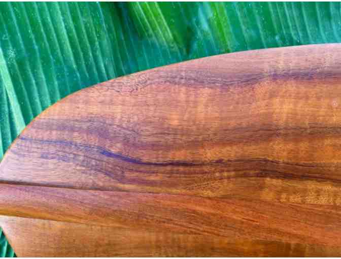 'Spirit of the Voyagers' Koa Wood Canoe Paddle by Ray Nitta