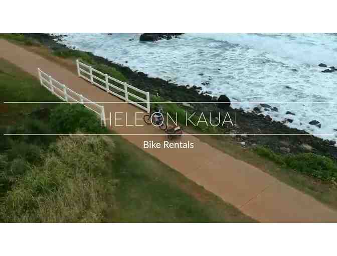 Two 2 HR Bike Rides for 2 - Kauai Beach Bike Rentals